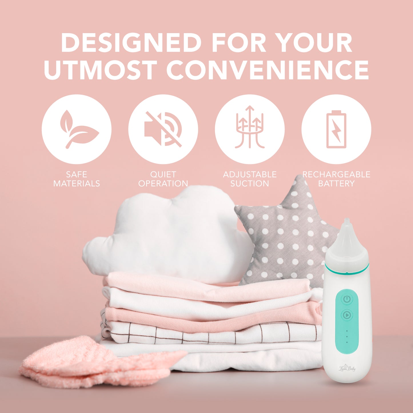 Lunobaby Baby Nasal Aspirator